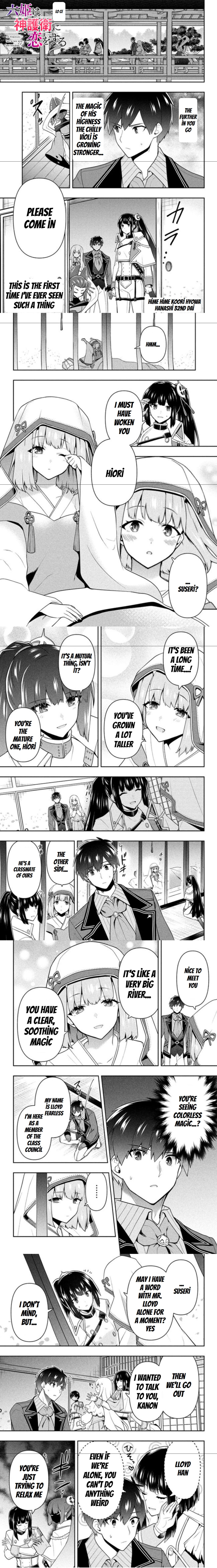SIX PRINCESSES FALL IN LOVE WITH GOD GUARDIAN Chapter 23 1